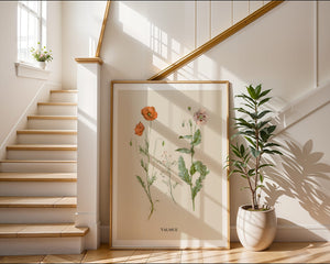 Valmue Plakat - 21 x 29.7 cm (A4) - Nellastore