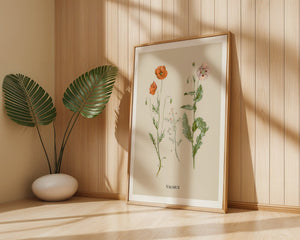 Valmue Plakat - 21 x 29.7 cm (A4) - Nellastore