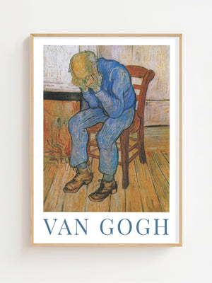 Van Gogh - At Eternity’s Gate Plakat - 21 x 29.7 cm (A4) - Nellastore