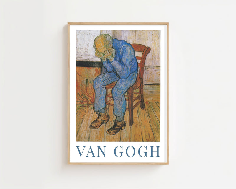 Van Gogh - At Eternity’s Gate Plakat - 21 x 29.7 cm (A4) - Nellastore