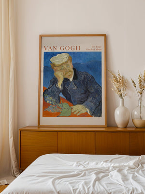 Van Gogh - Dr Paul Gachet Plakat - 21 x 29.7 cm (A4) - Nellastore
