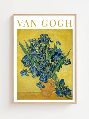 Van Gogh - Irises Plakat - 21 x 29.7 cm (A4) - Nellastore