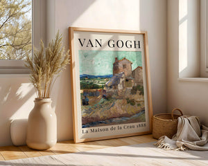 Van Gogh - La Maison De La Crau Plakat - 21 x 29.7 cm (A4) - Nellastore