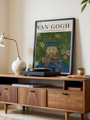 Van Gogh - Portrait Of Joseph Roulin Plakat - 21 x 29.7 cm (A4) - Nellastore
