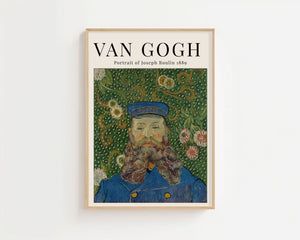 Van Gogh - Portrait Of Joseph Roulin Plakat - 21 x 29.7 cm (A4) - Nellastore