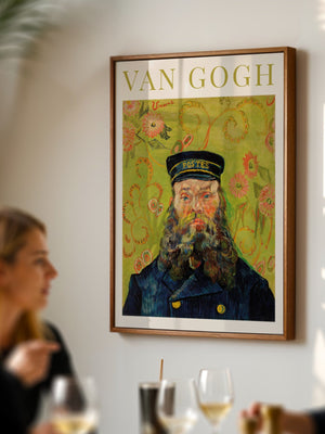 Van Gogh - Postman Joseph Roulin Plakat - 21 x 29.7 cm (A4) - Nellastore