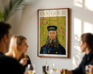 Van Gogh - Postman Joseph Roulin Plakat - 21 x 29.7 cm (A4) - Nellastore