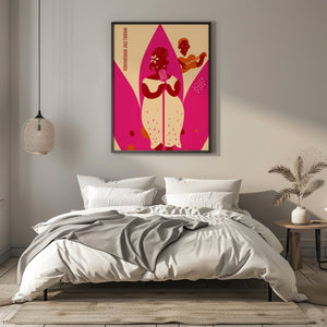 Velvet Stage Jazz Plakat - 21 x 29.7 cm - Nellastore