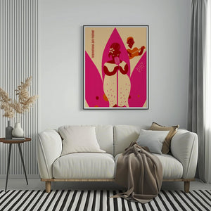 Velvet Stage Jazz Plakat - 21 x 29.7 cm - Nellastore