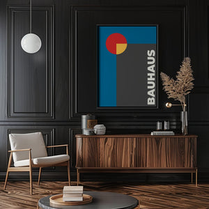 Vertical Form Bauhaus Plakat - 21 x 29.7 cm - Nellastore