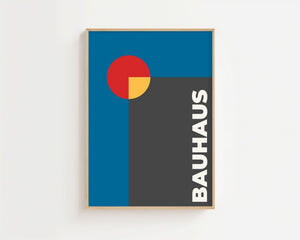 Vertical Form Bauhaus Plakat - 21 x 29.7 cm - Nellastore