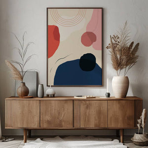 Warm Shapes Plakat - 21 x 29.7 cm - Nellastore
