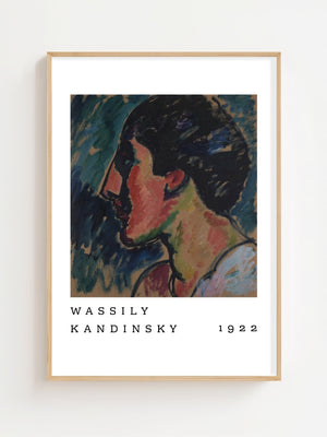 Wassily Kandinsky - Abstraction Plakat - 21 x 29.7 cm - Nellastore