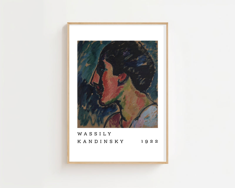 Wassily Kandinsky - Abstraction Plakat - 21 x 29.7 cm - Nellastore