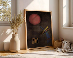 Wassily Kandinsky - Gemässigt Plakat - 21 x 29.7 cm - Nellastore