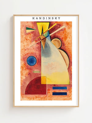 Wassily Kandinsky - Ineinander Plakat - 21 x 29.7 cm - Nellastore