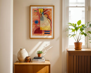 Wassily Kandinsky - Ineinander Plakat - 21 x 29.7 cm - Nellastore