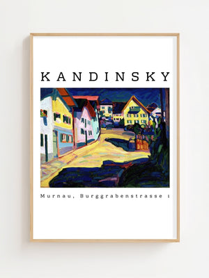 Wassily Kandinsky - Murnau Plakat - 21 x 29.7 cm - Nellastore