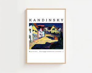 Wassily Kandinsky - Murnau Plakat - 21 x 29.7 cm - Nellastore