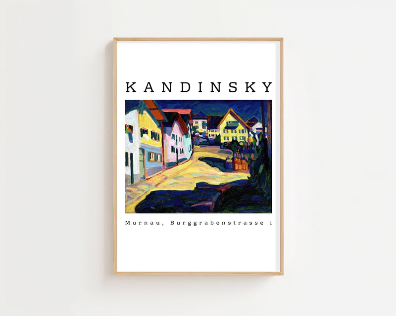 Wassily Kandinsky - Murnau Plakat - 21 x 29.7 cm - Nellastore