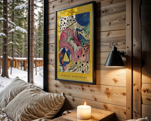 Wassily Kandinsky - The Blue Rider Plakat - 21 x 29.7 cm - Nellastore