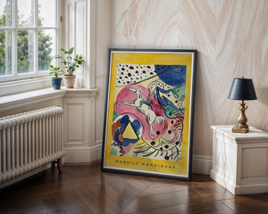 Wassily Kandinsky - The Blue Rider Plakat - 21 x 29.7 cm - Nellastore