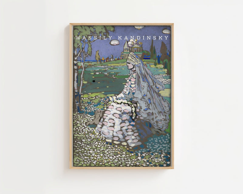 Wassily Kandinsky - The Bride Plakat - 21 x 29.7 cm - Nellastore