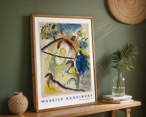 Wassily Kandinsky - Watercolor IX Plakat - 21 x 29.7 cm - Nellastore