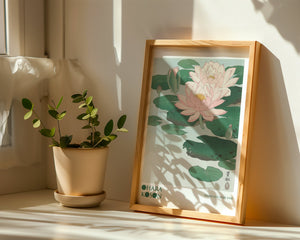 Water Lily Plakat - 21 x 29.7 cm (A4) - Nellastore