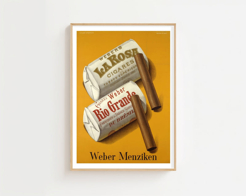 Weber Menziken Plakat - 21 x 29.7 cm (A4) - Nellastore
