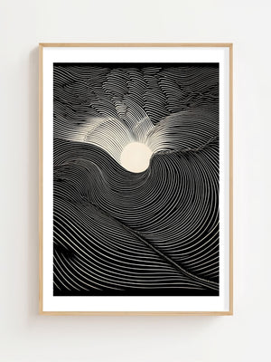 Where Light Breaks Plakat - 21 x 29.7 cm (A4) - Nellastore