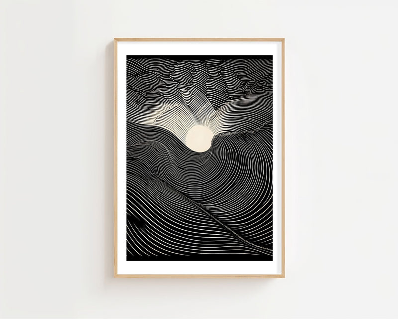 Where Light Breaks Plakat - 21 x 29.7 cm (A4) - Nellastore
