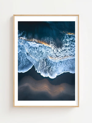 Where The Waves Break Plakat - 21 x 29.7 cm (A4) - Nellastore