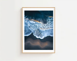 Where The Waves Break Plakat - 21 x 29.7 cm (A4) - Nellastore