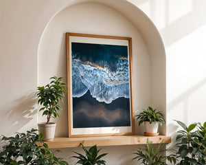 Where The Waves Break Plakat - 21 x 29.7 cm (A4) - Nellastore