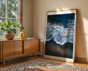 Where The Waves Break Plakat - 21 x 29.7 cm (A4) - Nellastore