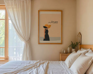 Where Waves Bring Peace Plakat - 21 x 29.7 cm (A4) - Nellastore