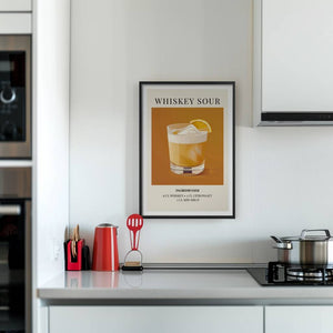 Whiskey Sour Plakat - 21 x 29.7 cm (A4) - Nellastore