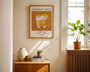 Whiskey Sour Plakat - 21 x 29.7 cm (A4) - Nellastore
