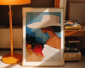 White Hat Reverie Plakat - 21 x 29.7 cm (A4) - Nellastore