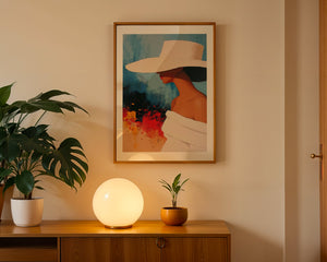 White Hat Reverie Plakat - 21 x 29.7 cm (A4) - Nellastore