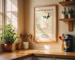 White Russian Plakat - 21 x 29.7 cm (A4) - Nellastore