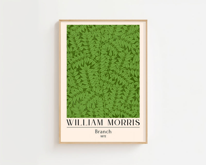 William Morris - Branch Plakat - 21 x 29.7 cm (A4) - Nellastore