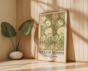 William Morris - Chrysanthemum Plakat - 21 x 29.7 cm (A4) - Nellastore