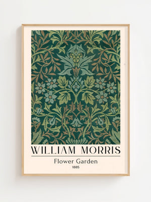 William Morris - Flower Garden Plakat - 21 x 29.7 cm (A4) - Nellastore