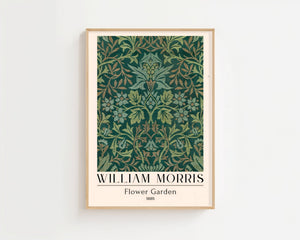 William Morris - Flower Garden Plakat - 21 x 29.7 cm (A4) - Nellastore