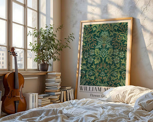 William Morris - Flower Garden Plakat - 21 x 29.7 cm (A4) - Nellastore