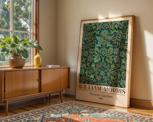 William Morris - Flower Garden Plakat - 21 x 29.7 cm (A4) - Nellastore