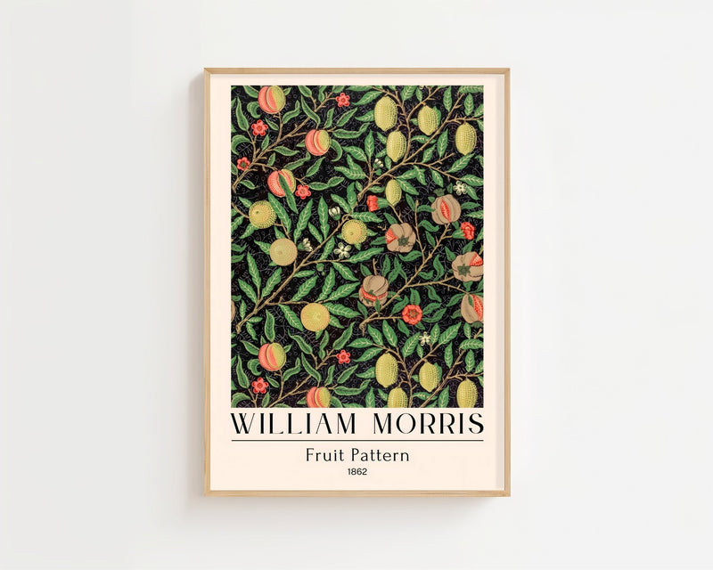 William Morris - Fruit Pattern Plakat - 21 x 29.7 cm (A4) - Nellastore