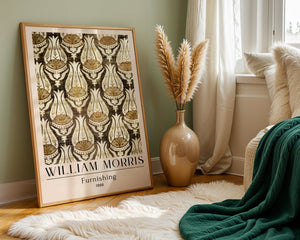 William Morris - Furnishing Plakat - 21 x 29.7 cm (A4) - Nellastore